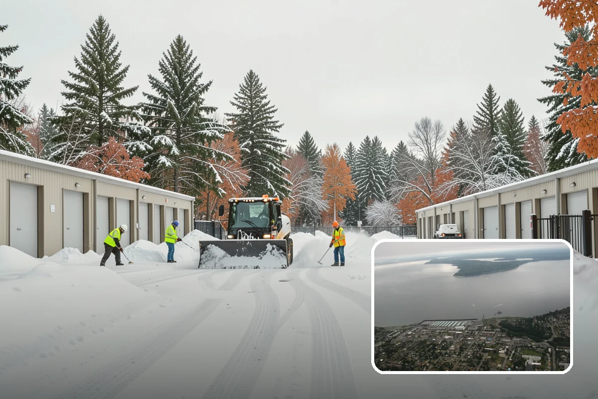 Salt Bin Filling in Des Moines, King County, WA - Keeps spreader-ready salt on hand for immediate response