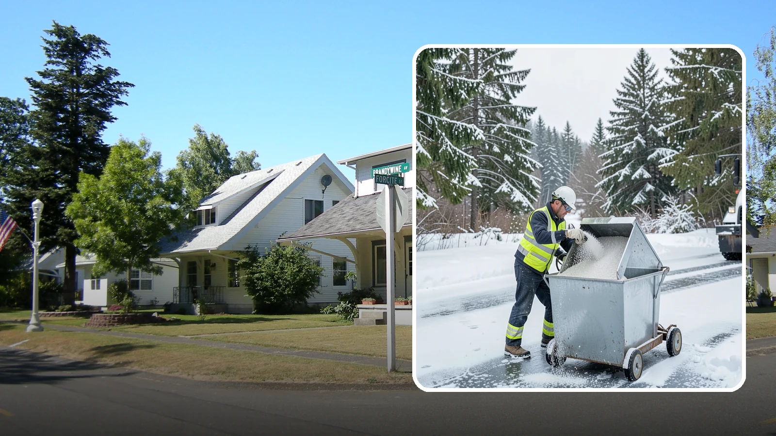 Salt Bin Filling in DuPont, Pierce County, WA - Salt bin filling tops off your on-site storage bins so deicing material is ready the moment ice threatens.