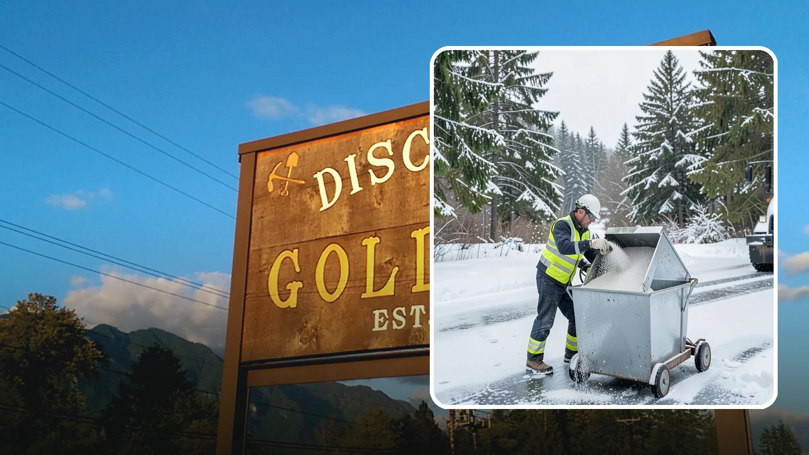 Salt Bin Filling in Gold Bar, Snohomish County, WA - Salt bin filling tops off your on-site storage bins so deicing material is ready the moment ice threatens.