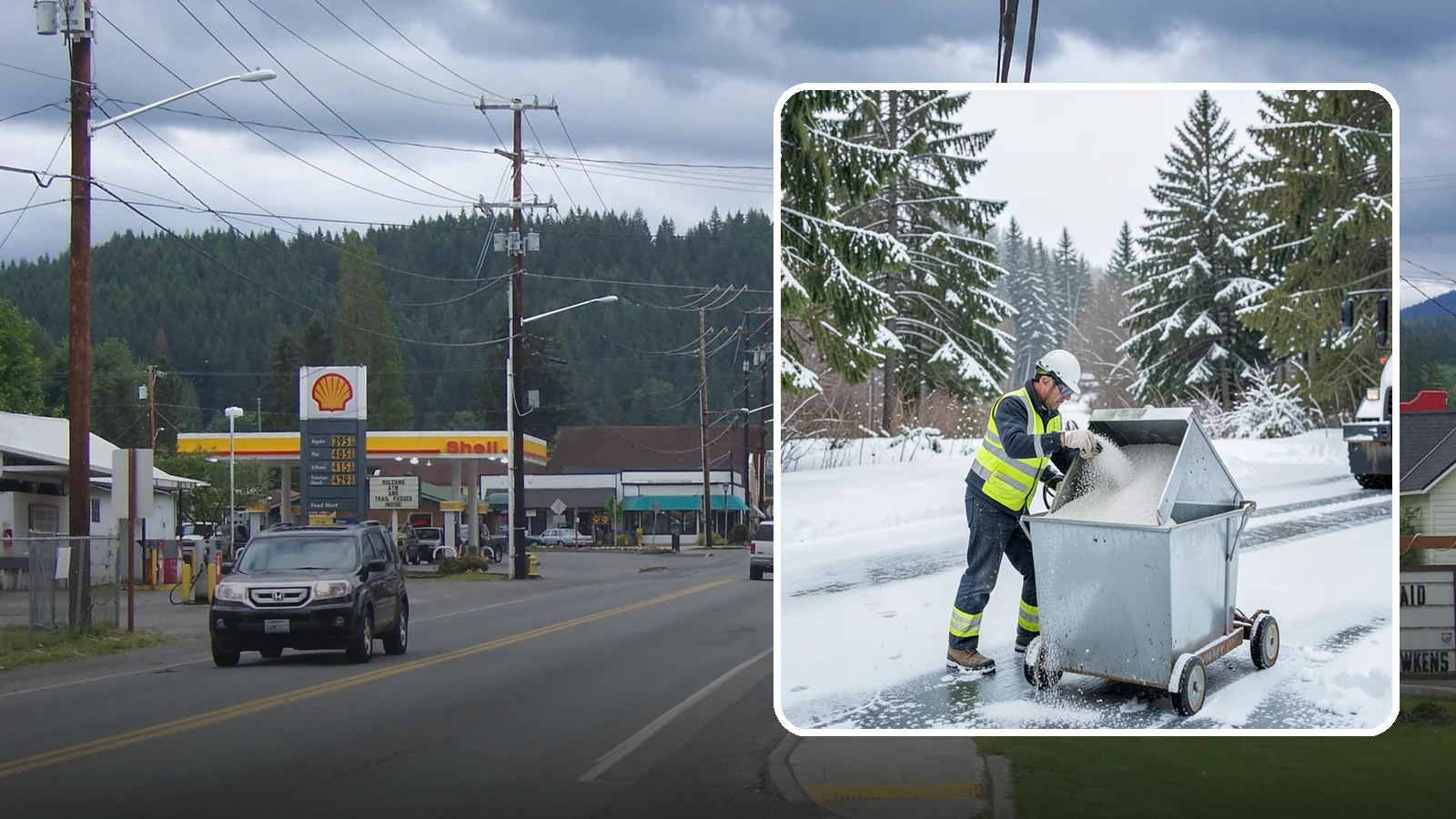 Salt Bin Filling in Granite Falls, Snohomish County, WA - Salt bin filling tops off your on-site storage bins so deicing material is ready the moment ice threatens.