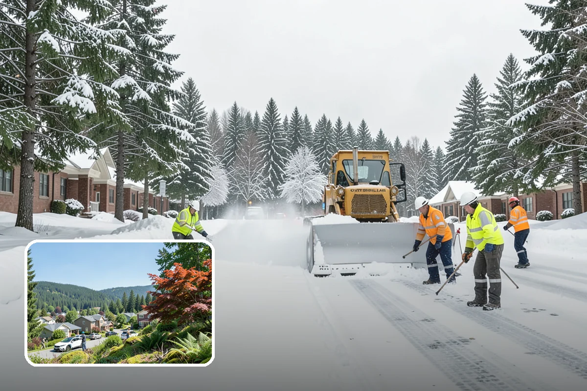 Salt Bin Filling in Index, Snohomish County, WA - Keeps spreader-ready salt on hand for immediate response