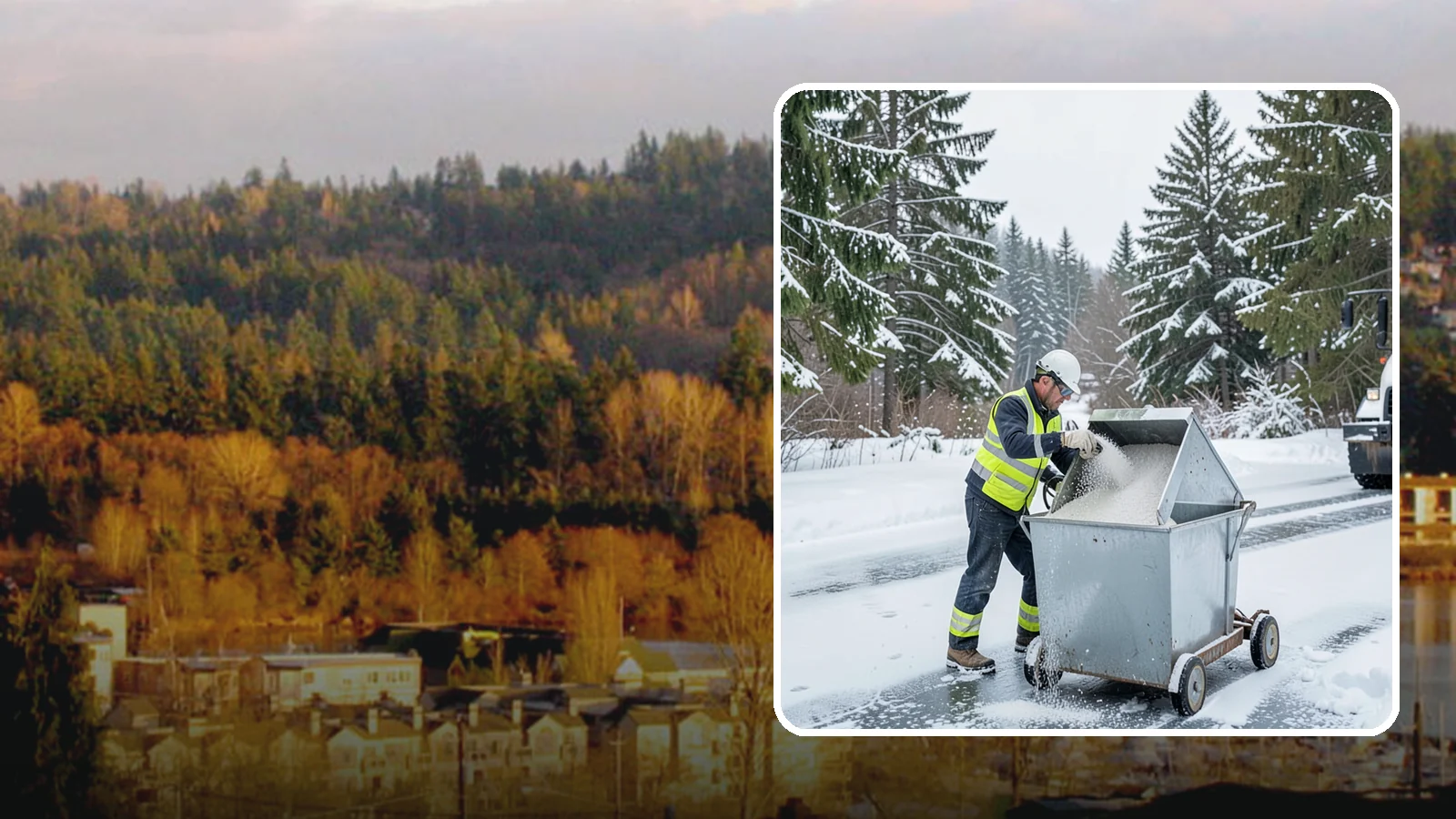 Salt Bin Filling in Kenmore, King County, WA - Salt bin filling tops off your on-site storage bins so deicing material is ready the moment ice threatens.