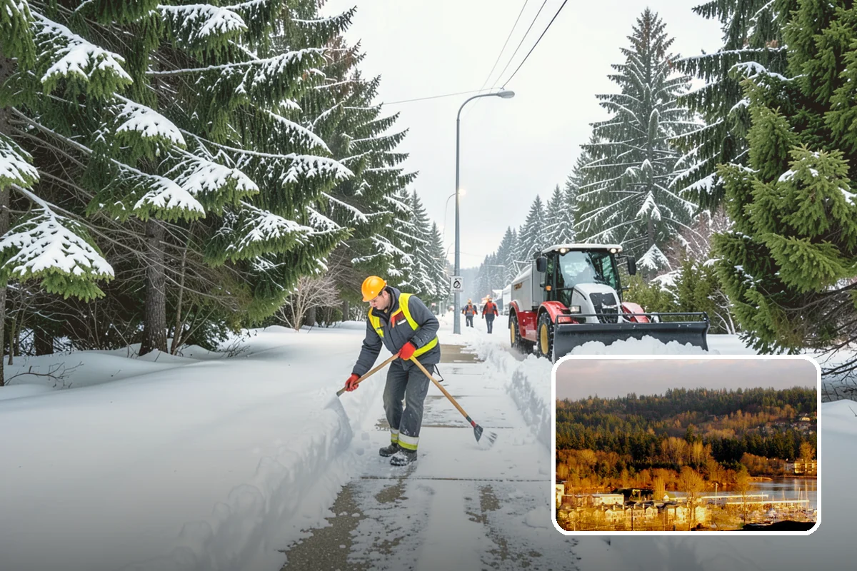 Salt Bin Filling in Kenmore, King County, WA - Keeps spreader-ready salt on hand for immediate response