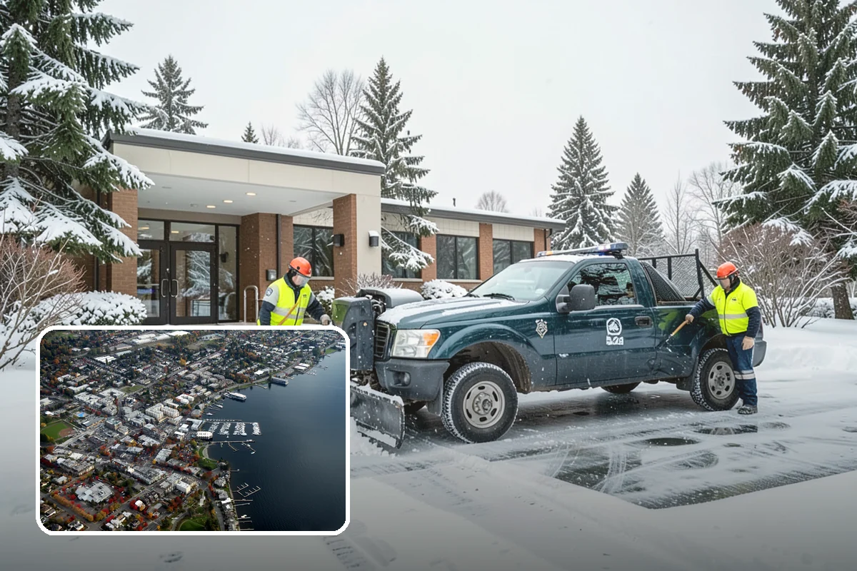 Salt Bin Filling in Kirkland, King County, WA - Keeps spreader-ready salt on hand for immediate response