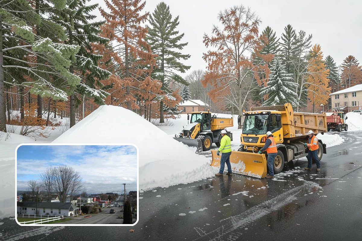 Salt Bin Filling in Langley, Island County, WA - Keeps spreader-ready salt on hand for immediate response