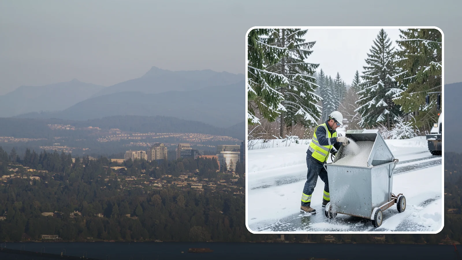 Salt Bin Filling in Medina, King County, WA - Salt bin filling tops off your on-site storage bins so deicing material is ready the moment ice threatens.