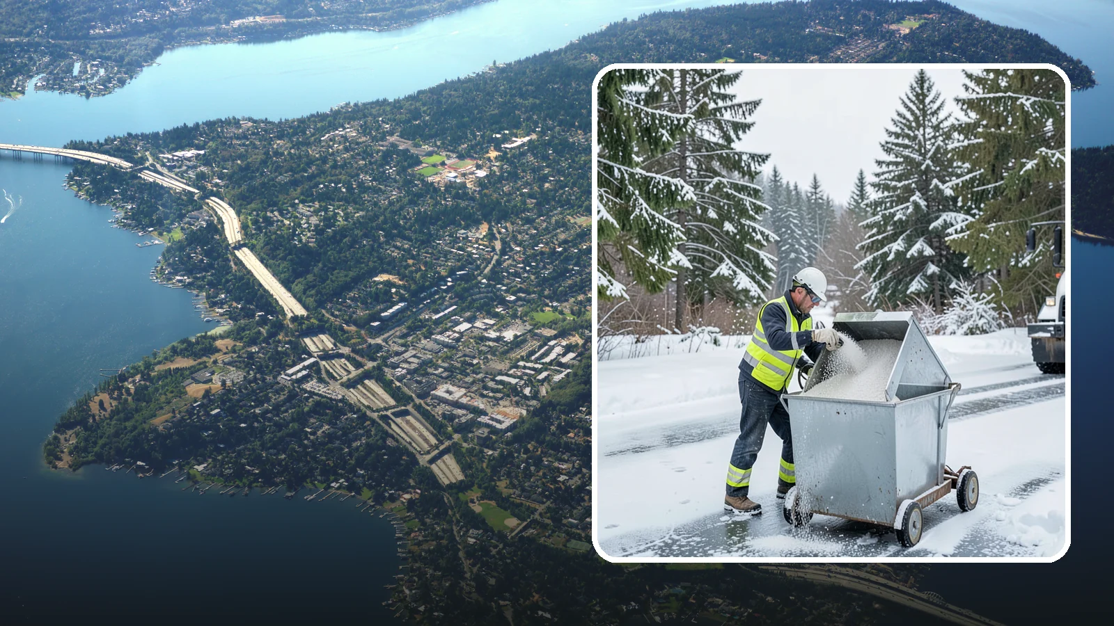 Salt Bin Filling in Mercer Island, King County, WA - Salt bin filling tops off your on-site storage bins so deicing material is ready the moment ice threatens.