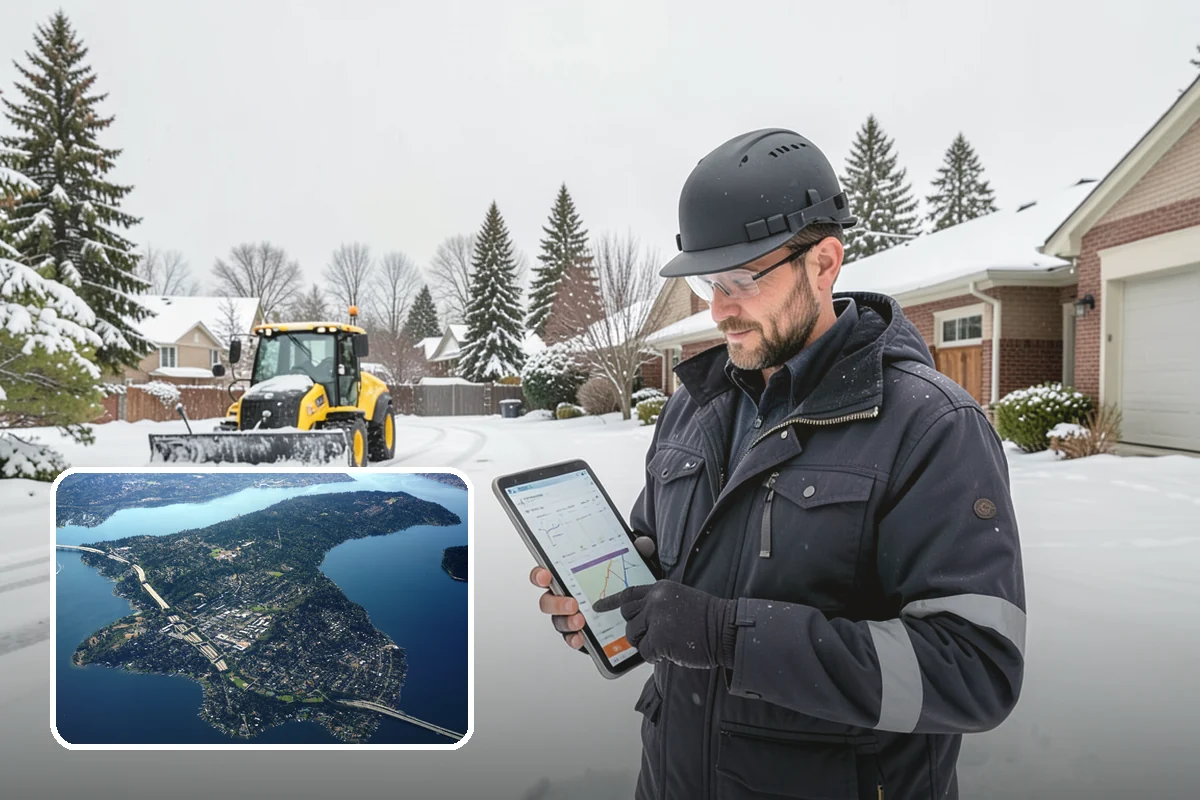 Salt Bin Filling in Mercer Island, King County, WA - Keeps spreader-ready salt on hand for immediate response