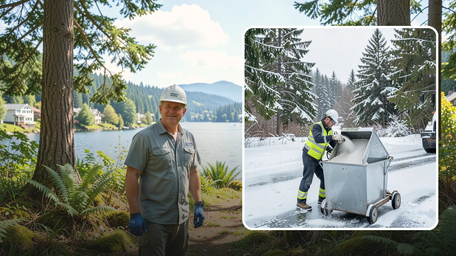 Salt Bin Filling in Milton, King County, WA - Salt bin filling tops off your on-site storage bins so deicing material is ready the moment ice threatens.