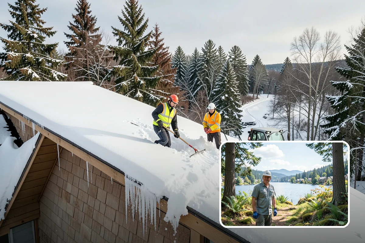 Salt Bin Filling in Milton, King County, WA - Keeps spreader-ready salt on hand for immediate response