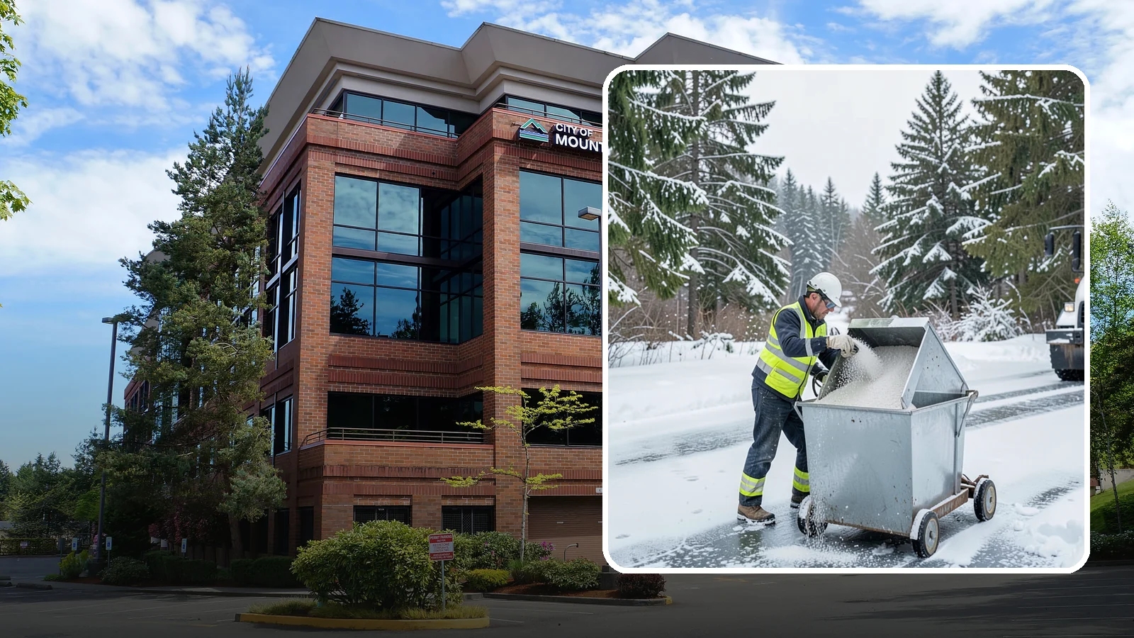 Salt Bin Filling in Mountlake Terrace, Snohomish County, WA - Salt bin filling tops off your on-site storage bins so deicing material is ready the moment ice threatens.
