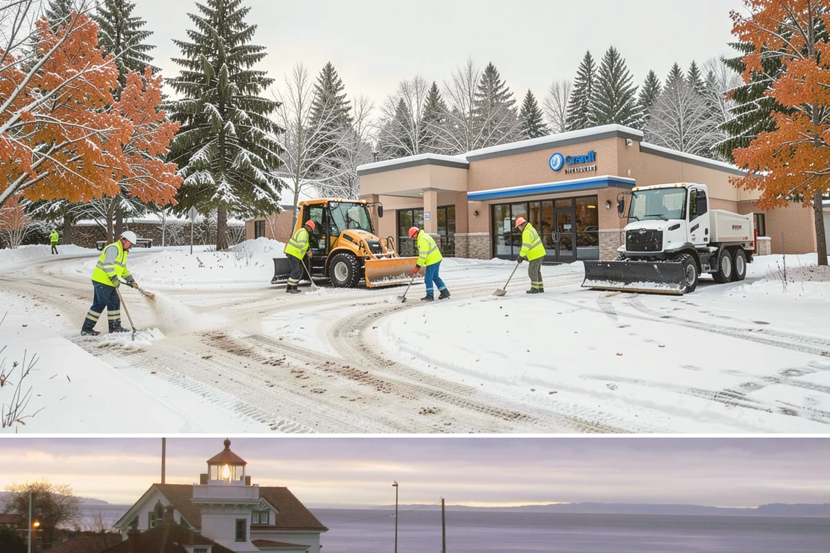Salt Bin Filling in Mukilteo, Snohomish County, WA - Salt bins are filled in early winter and refilled after each major event through the cold season.