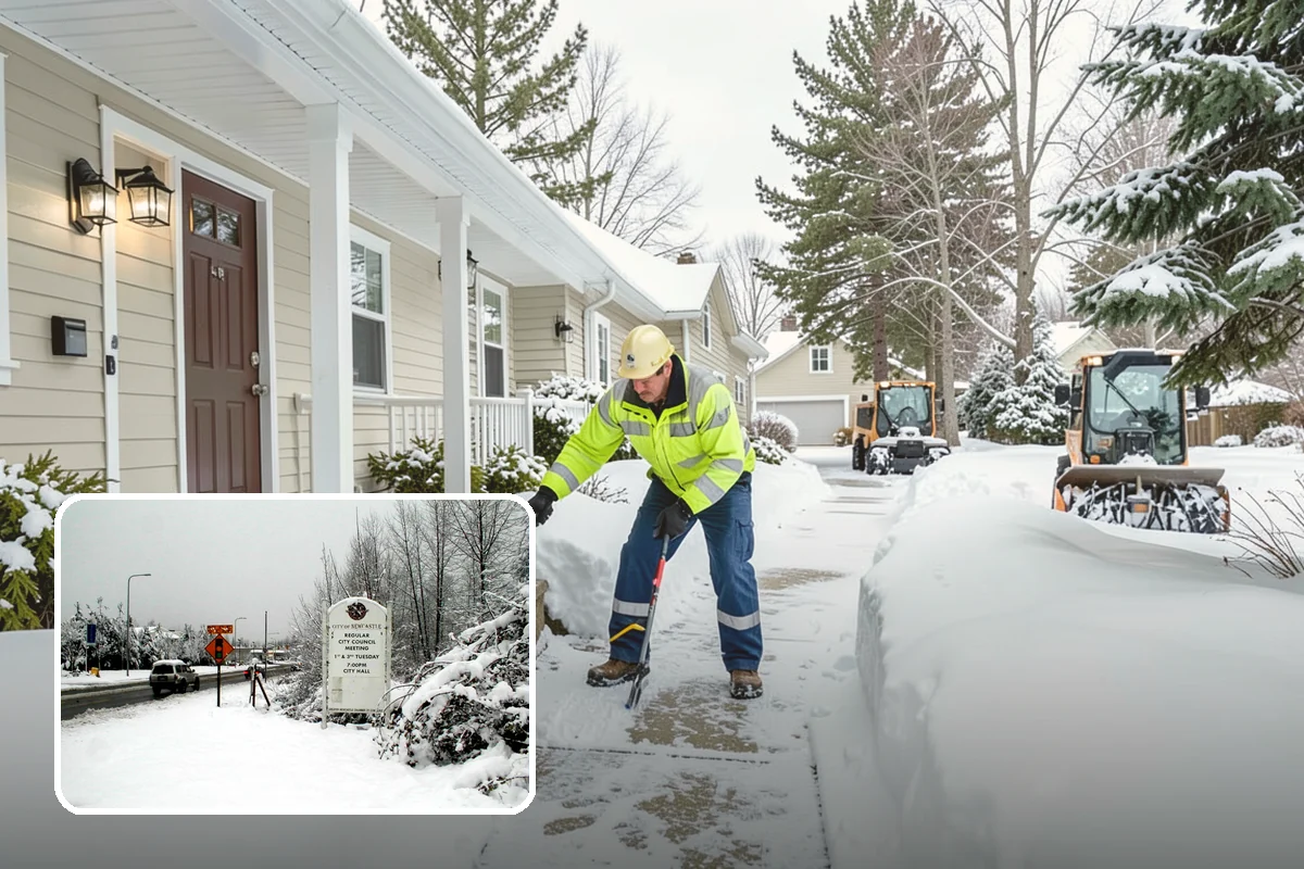 Salt Bin Filling in Newcastle, King County, WA - Keeps spreader-ready salt on hand for immediate response