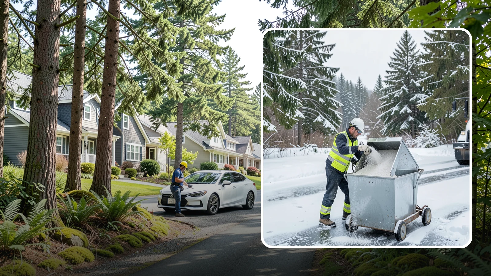 Salt Bin Filling in Normandy Park, King County, WA - Salt bin filling tops off your on-site storage bins so deicing material is ready the moment ice threatens.