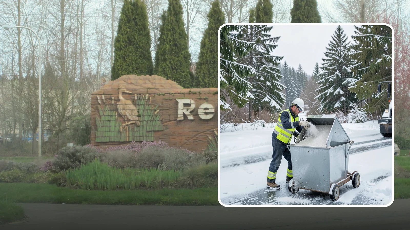 Salt Bin Filling in Renton, King County, WA - Salt bin filling tops off your on-site storage bins so deicing material is ready the moment ice threatens.