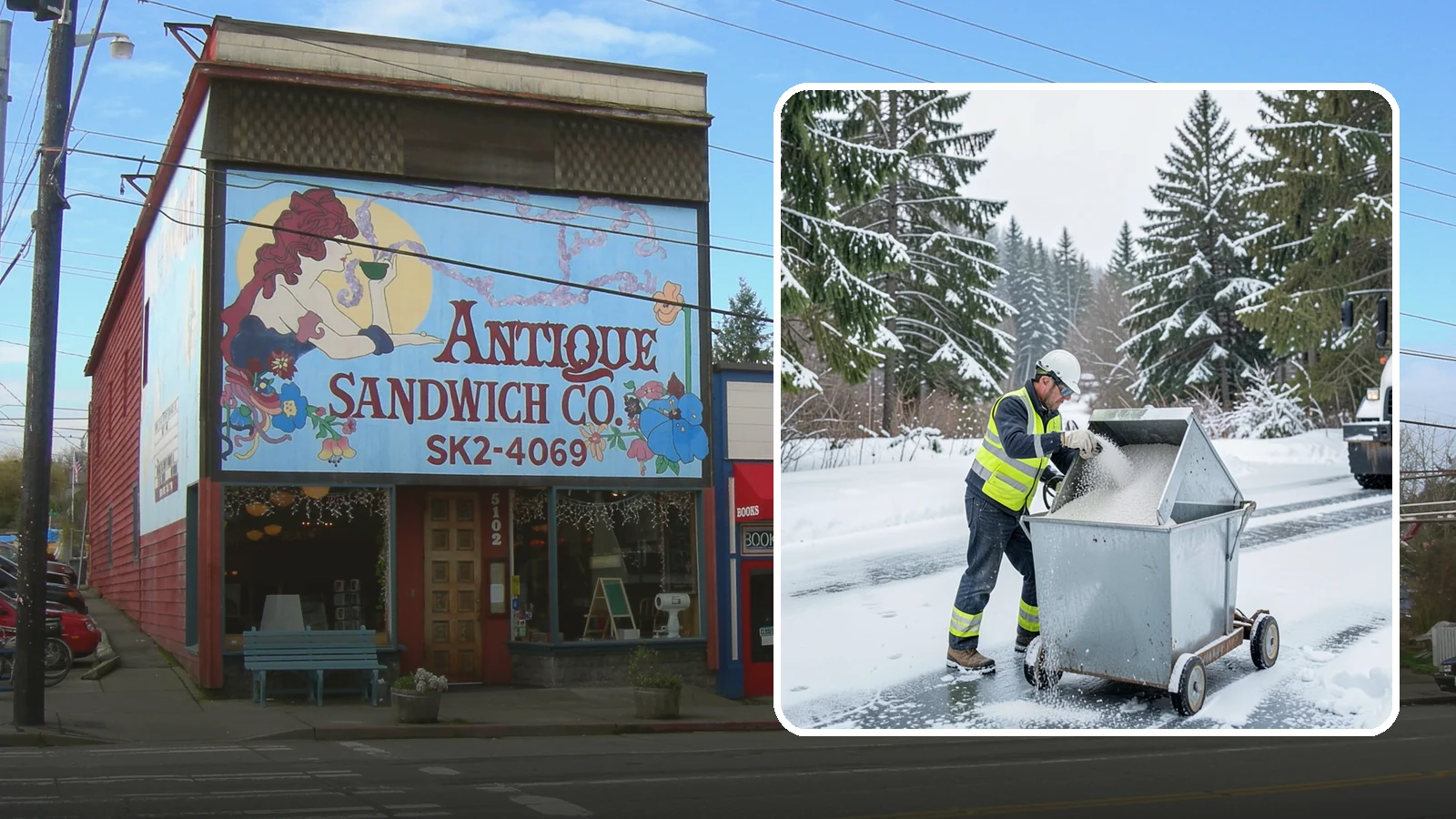 Salt Bin Filling in Ruston, Pierce County, WA - Salt bin filling tops off your on-site storage bins so deicing material is ready the moment ice threatens.