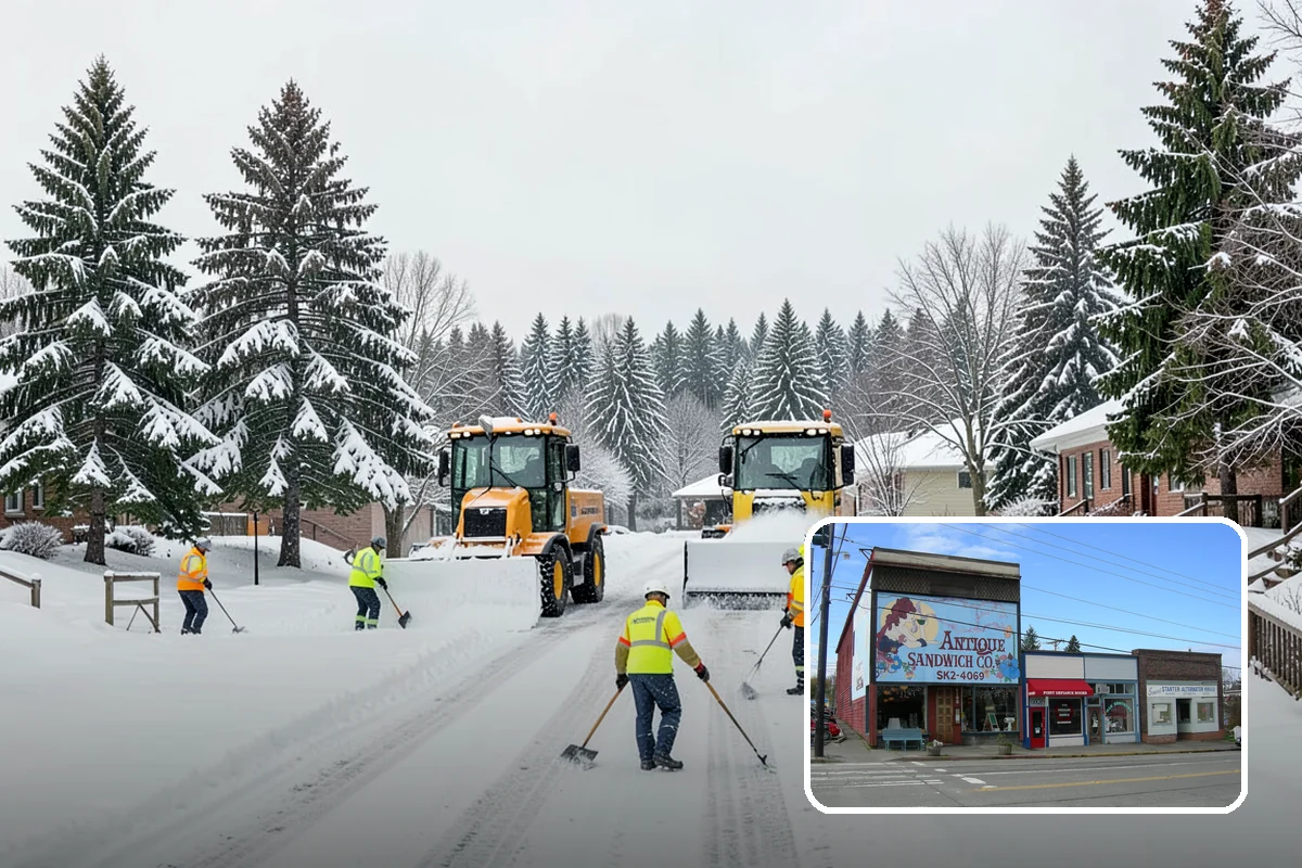 Salt Bin Filling in Ruston, Pierce County, WA - Keeps spreader-ready salt on hand for immediate response