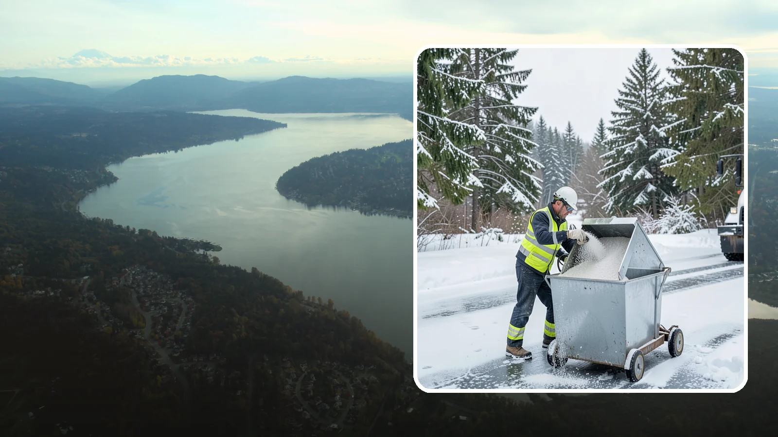Salt Bin Filling in Sammamish, King County, WA - Salt bin filling tops off your on-site storage bins so deicing material is ready the moment ice threatens.