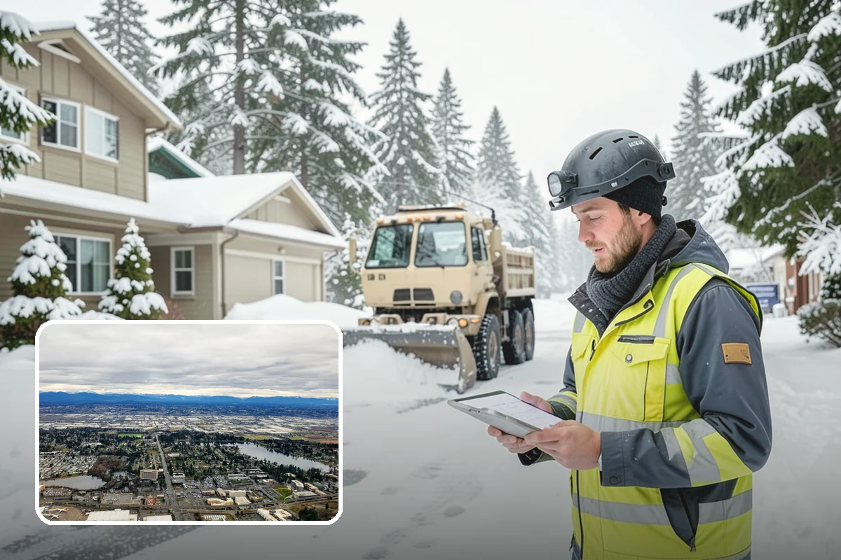 Salt Bin Filling in SeaTac, King County, WA - Keeps spreader-ready salt on hand for immediate response