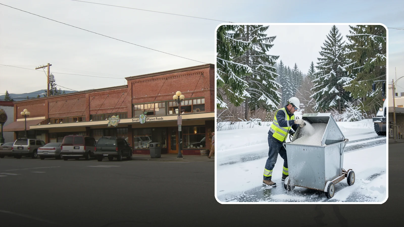 Salt Bin Filling in Sedro-Woolley, Skagit County, WA - Salt bin filling tops off your on-site storage bins so deicing material is ready the moment ice threatens.