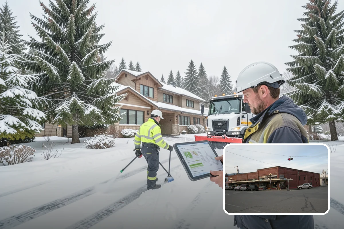 Salt Bin Filling in Sedro-Woolley, Skagit County, WA - Keeps spreader-ready salt on hand for immediate response