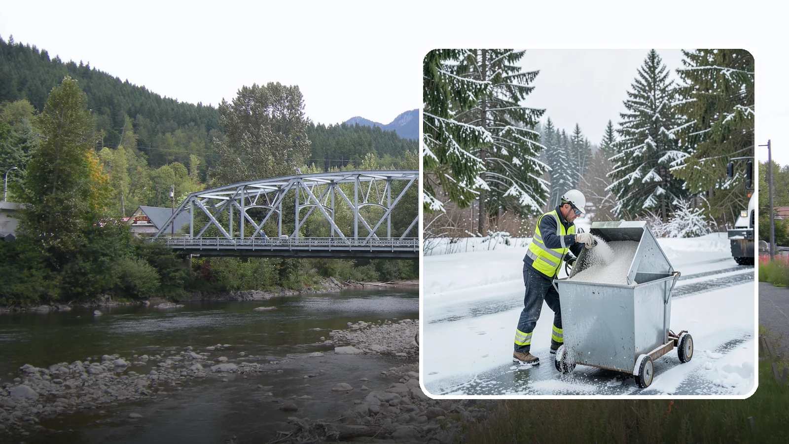 Salt Bin Filling in Skykomish, King County, WA - Salt bin filling tops off your on-site storage bins so deicing material is ready the moment ice threatens.