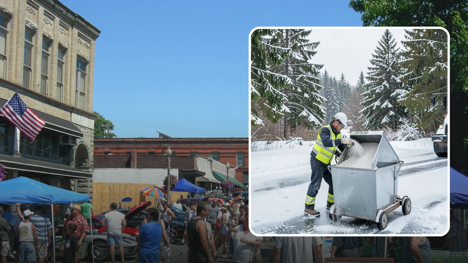 Salt Bin Filling in Snohomish, Snohomish County, WA - Salt bin filling tops off your on-site storage bins so deicing material is ready the moment ice threatens.