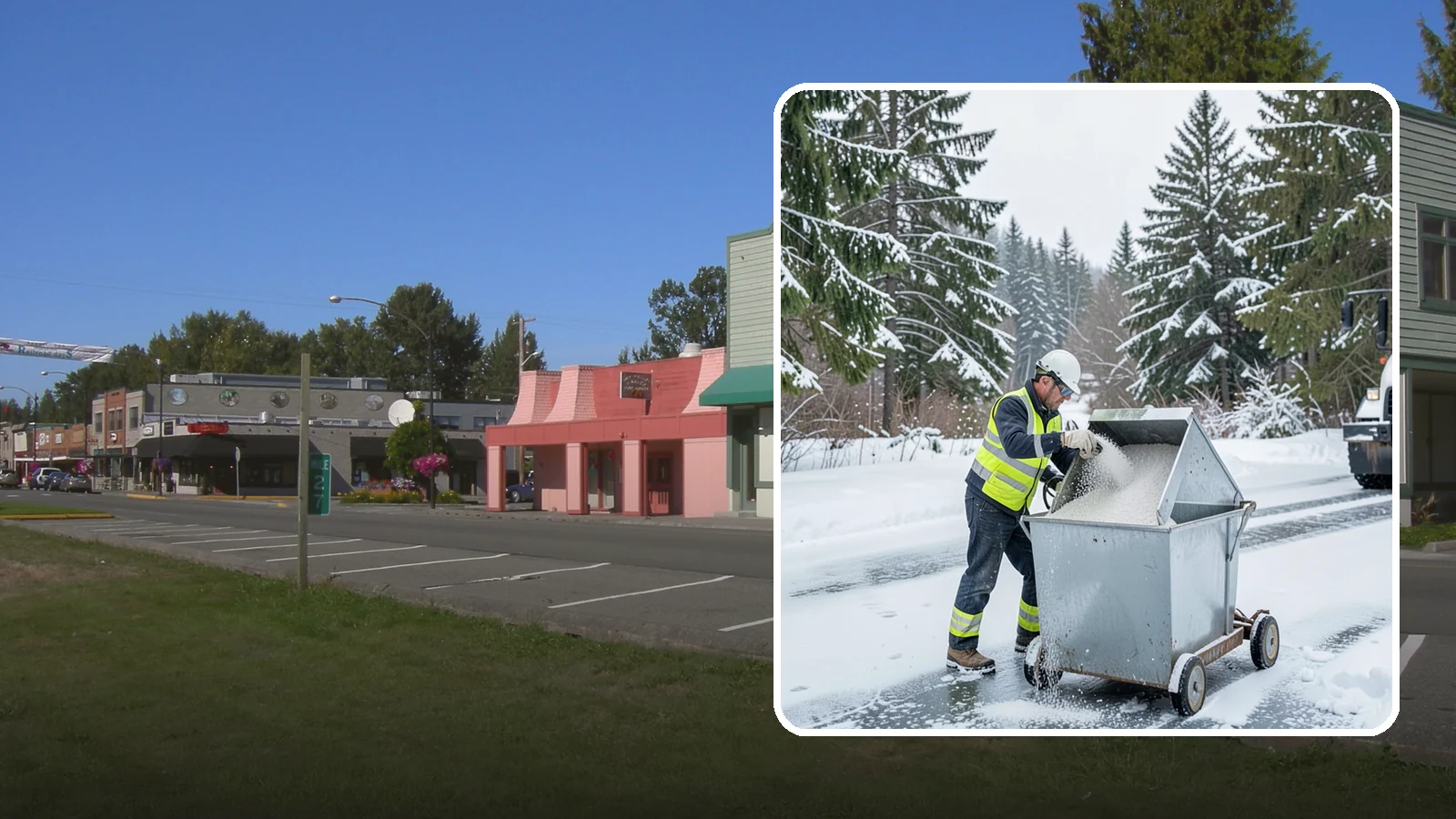Salt Bin Filling in Snoqualmie, King County, WA - Salt bin filling tops off your on-site storage bins so deicing material is ready the moment ice threatens.