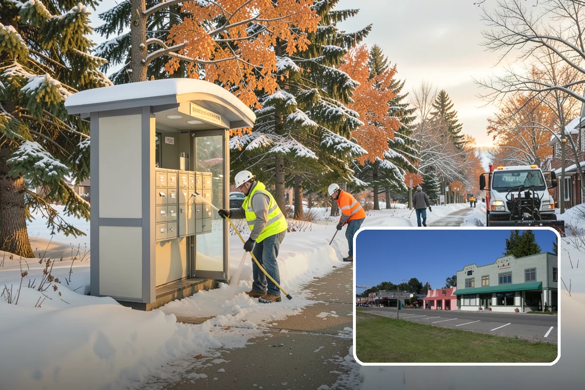 Salt Bin Filling in Snoqualmie, King County, WA - Keeps spreader-ready salt on hand for immediate response