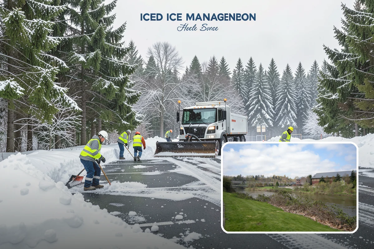 Salt Bin Filling in Tukwila, King County, WA - Keeps spreader-ready salt on hand for immediate response
