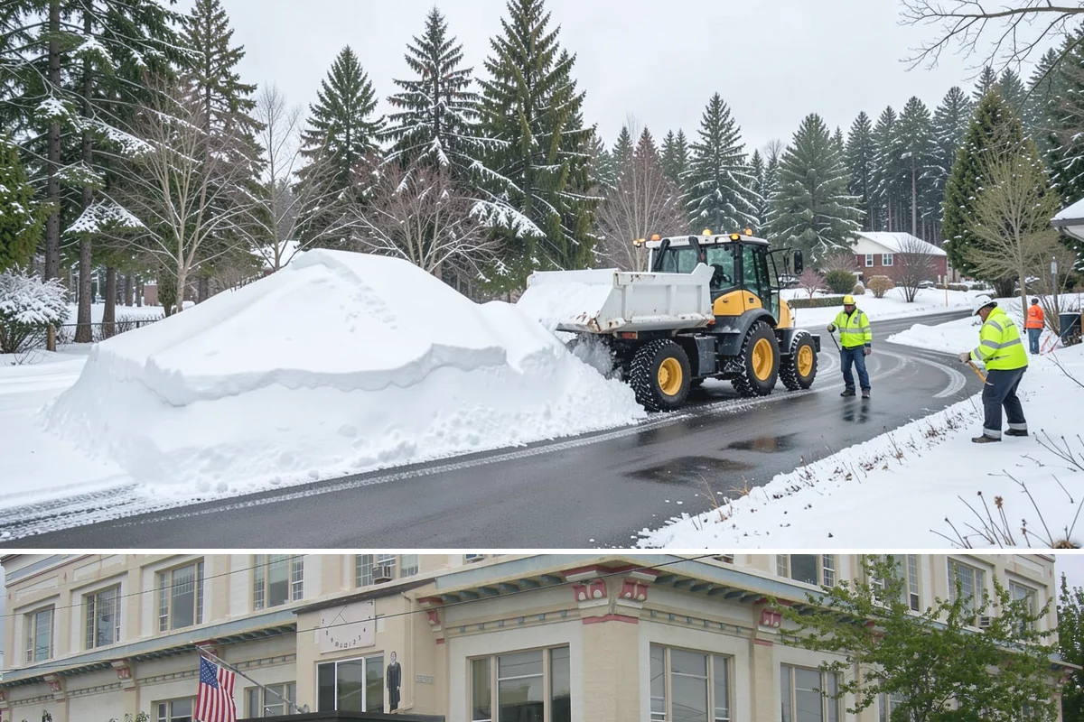 Salt Brine Pretreatment in Anacortes, Skagit County, WA - Salt brine pretreatment is scheduled the day before forecast frost and freezing events all winter long.