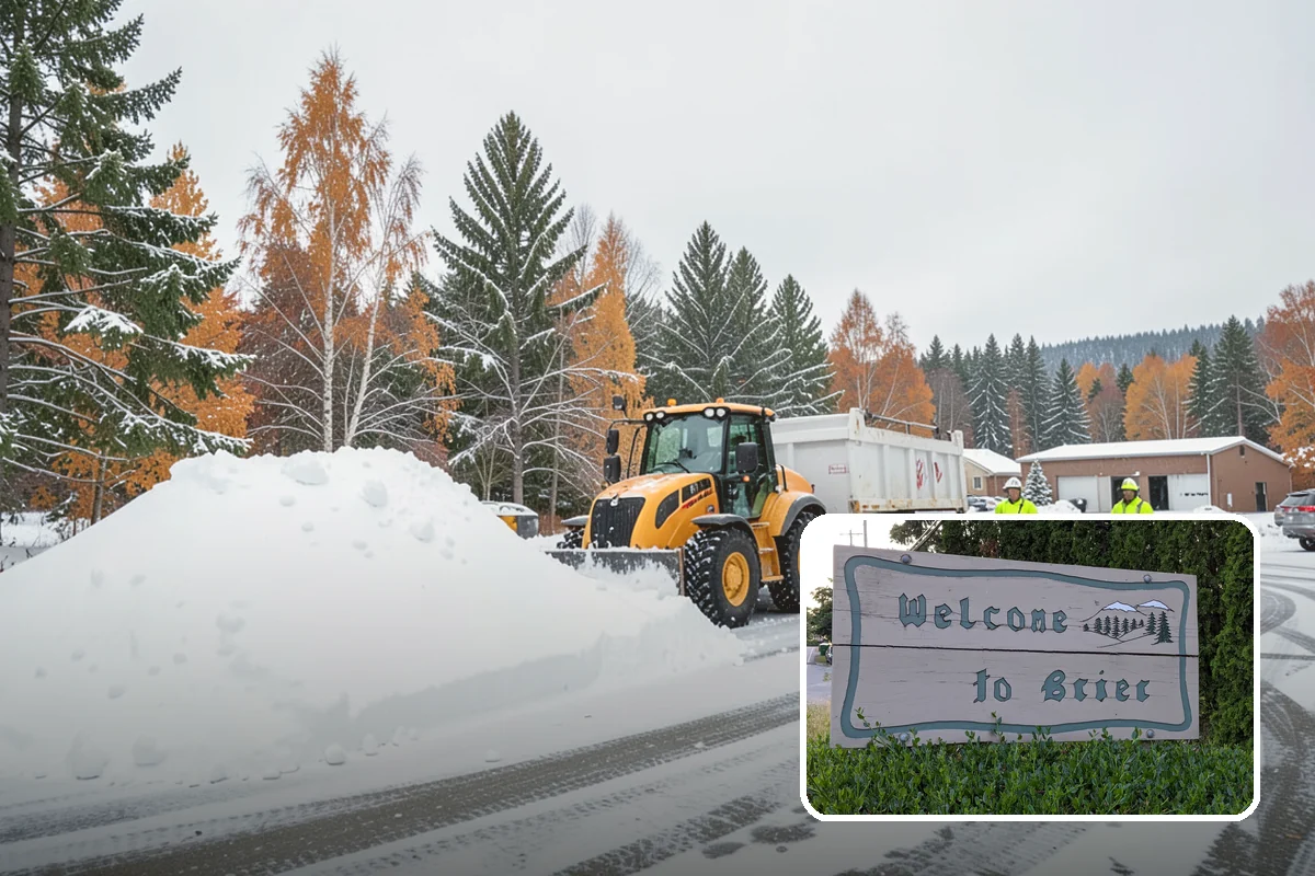 Salt Brine Pretreatment in Brier, Snohomish County, WA - Prevents snow and ice from bonding to the pavement