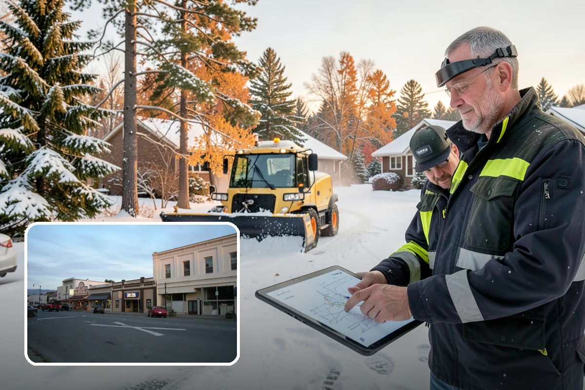 Salt Brine Pretreatment in Burlington, Skagit County, WA - Prevents snow and ice from bonding to the pavement
