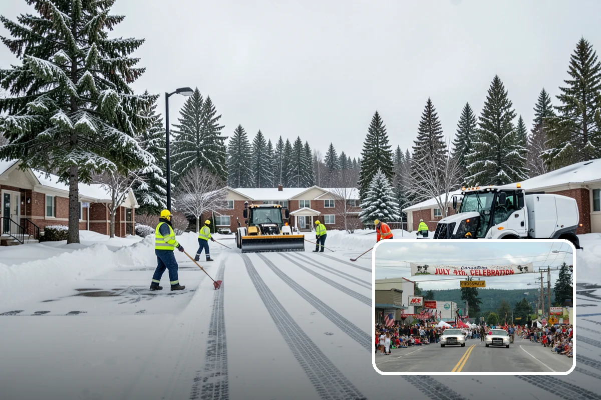 Salt Brine Pretreatment in Carnation, King County, WA - Prevents snow and ice from bonding to the pavement