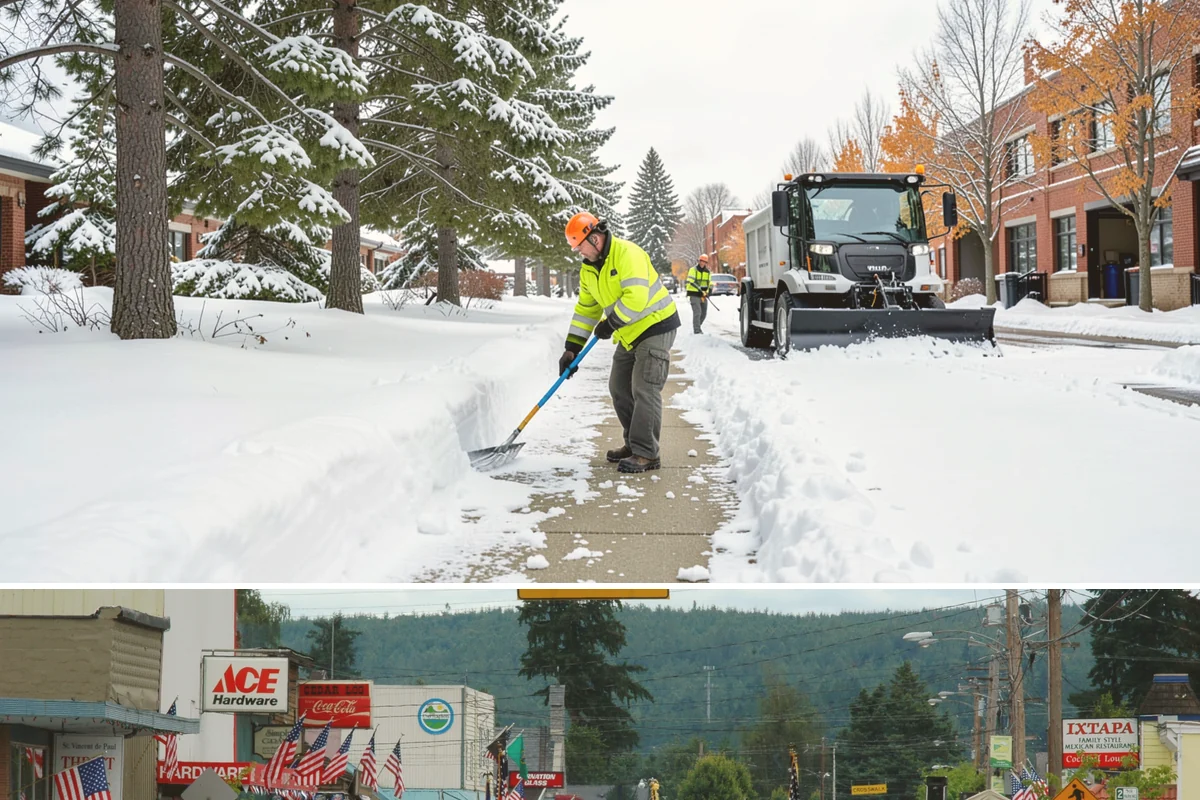 Salt Brine Pretreatment in Carnation, King County, WA - Salt brine pretreatment is scheduled the day before forecast frost and freezing events all winter long.