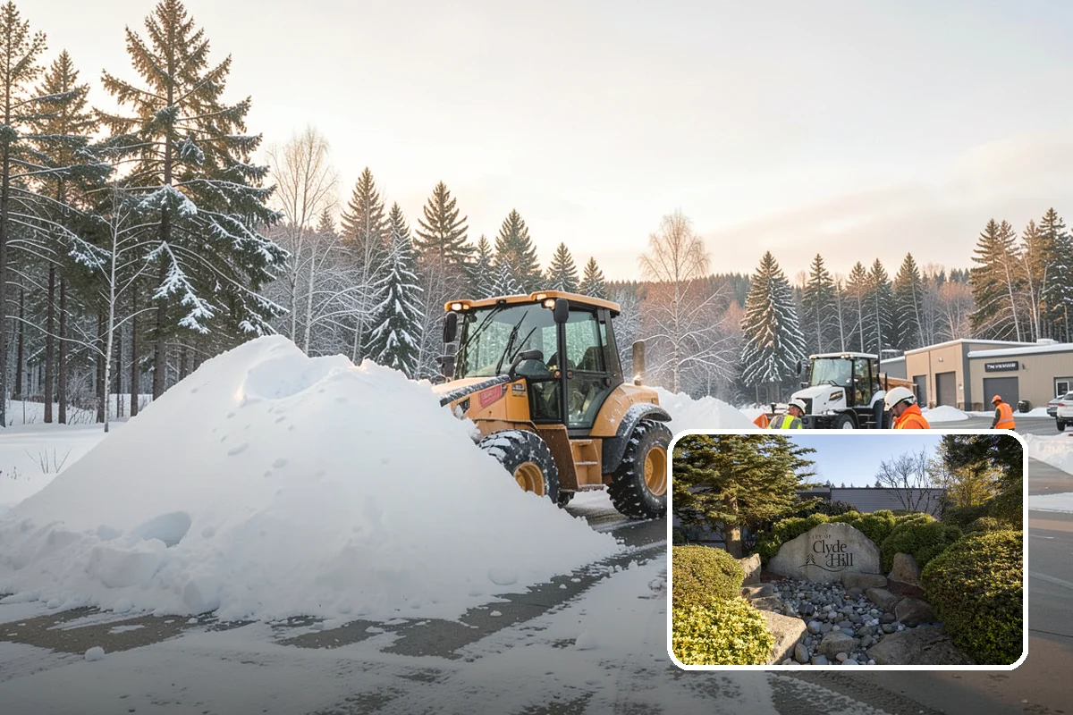 Salt Brine Pretreatment in Clyde Hill, King County, WA - Prevents snow and ice from bonding to the pavement