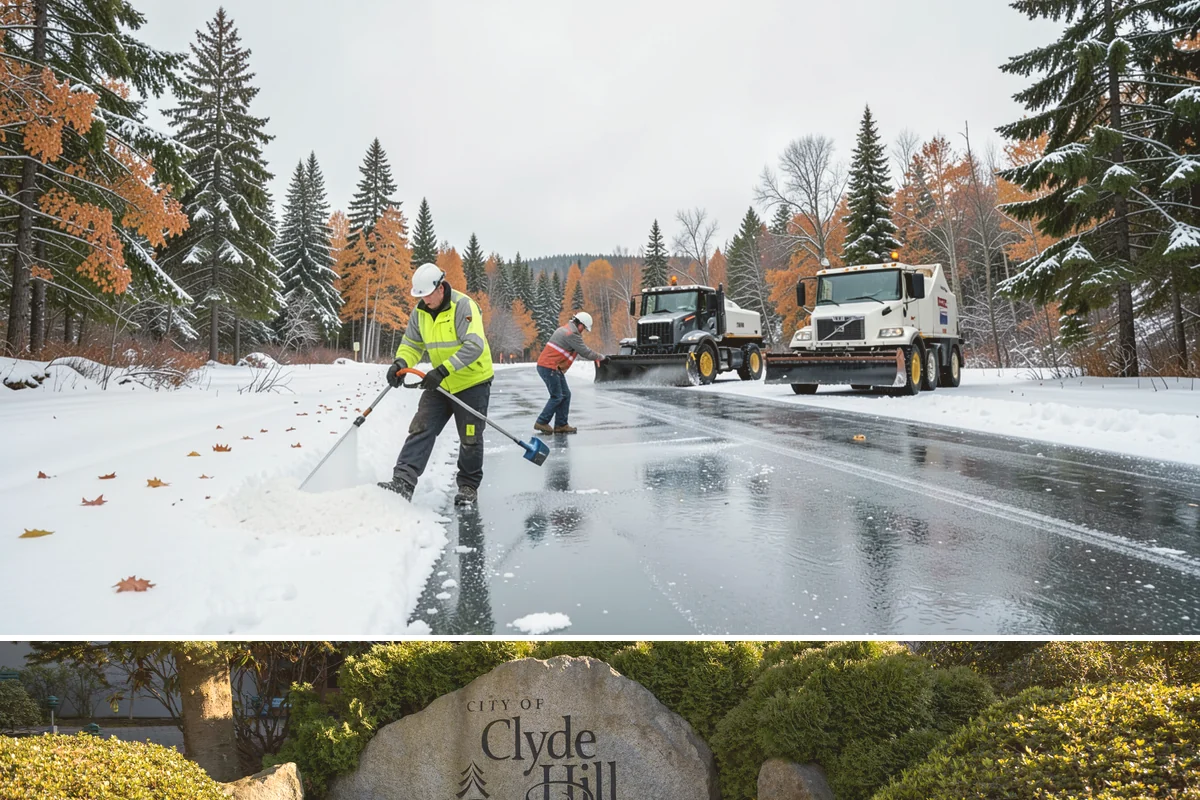 Salt Brine Pretreatment in Clyde Hill, King County, WA - Salt brine pretreatment is scheduled the day before forecast frost and freezing events all winter long.