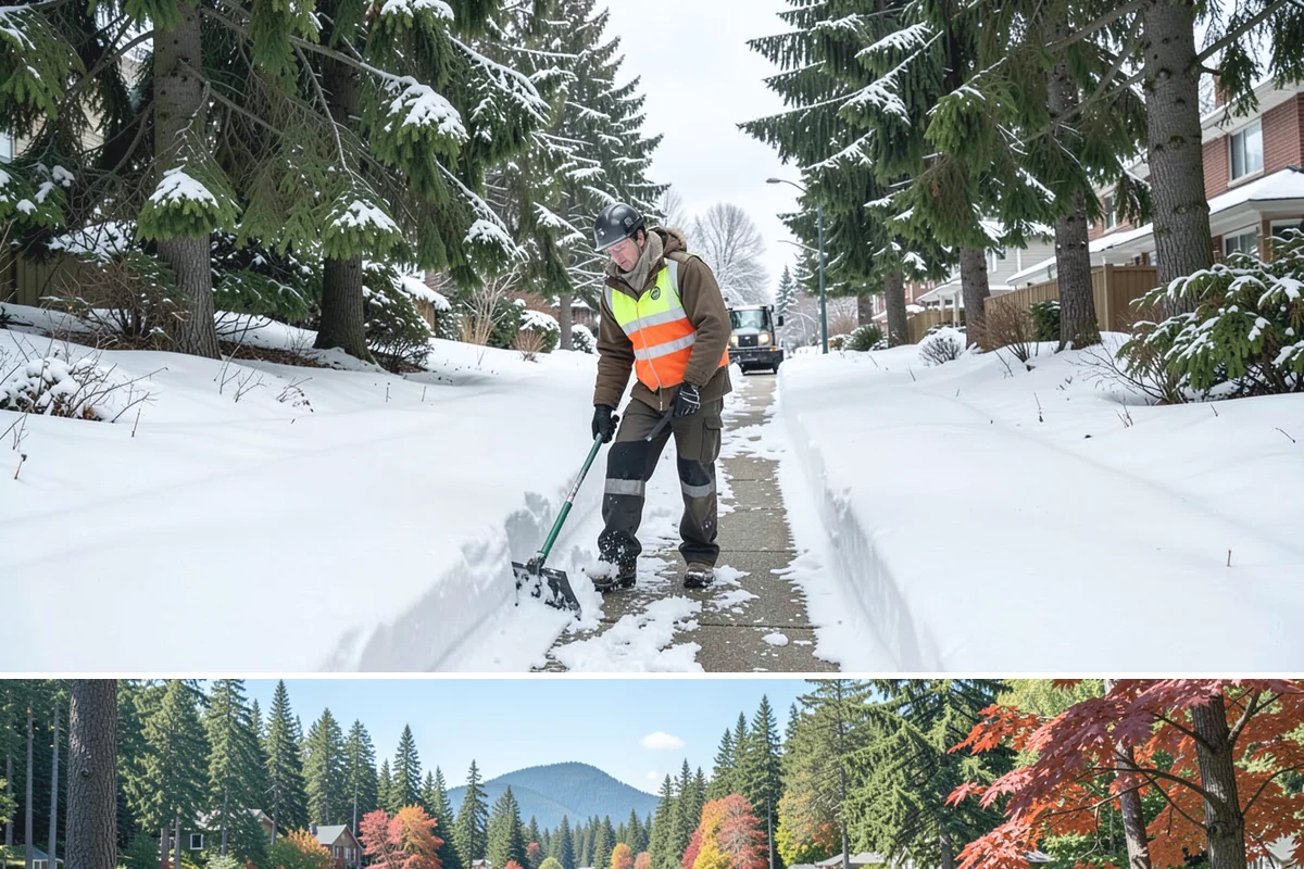 Salt Brine Pretreatment in Covington, King County, WA - Salt brine pretreatment is scheduled the day before forecast frost and freezing events all winter long.