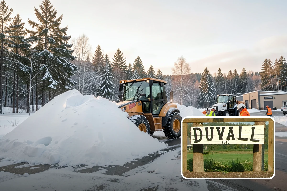Salt Brine Pretreatment in Duvall, King County, WA - Prevents snow and ice from bonding to the pavement