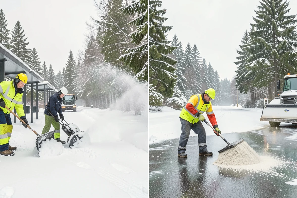 Salt Brine Pretreatment in Edmonds, Snohomish County, WA - Confirm the forecast window for the incoming freeze