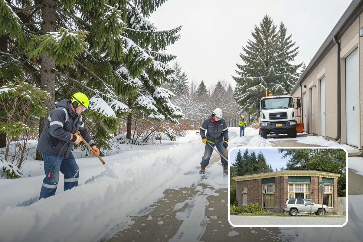 Salt Brine Pretreatment in Hamilton, Skagit County, WA - Prevents snow and ice from bonding to the pavement