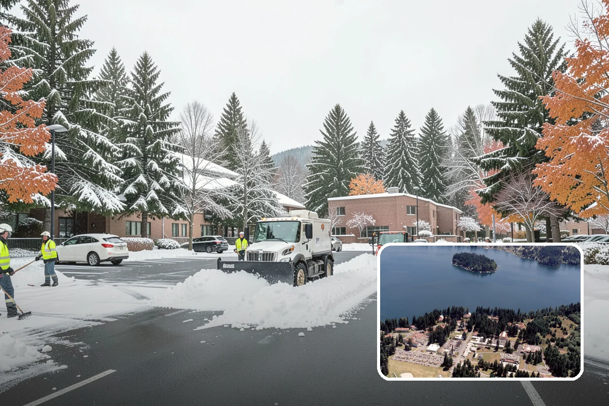 Salt Brine Pretreatment in Lakewood, Pierce County, WA - Prevents snow and ice from bonding to the pavement