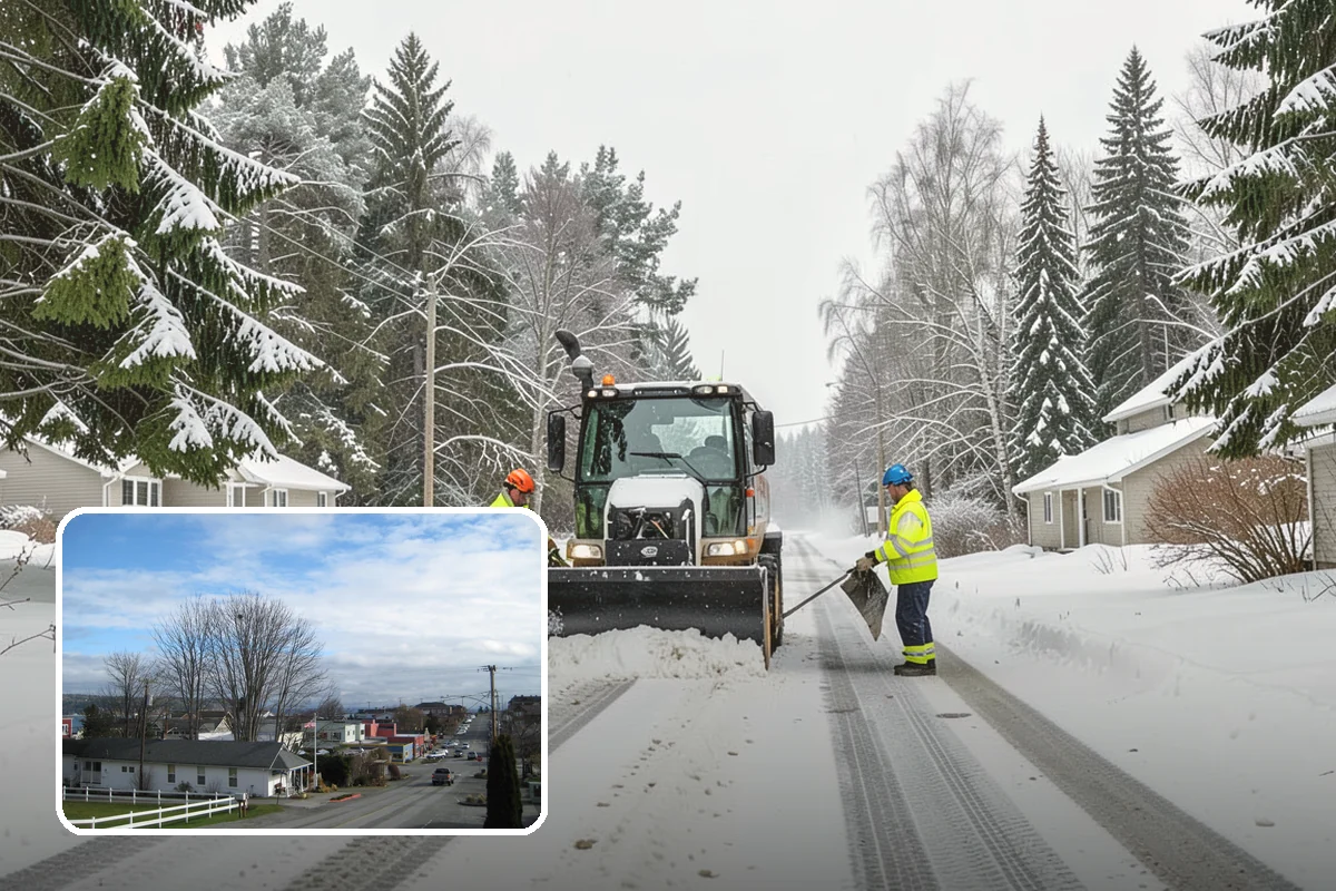 Salt Brine Pretreatment in Langley, Island County, WA - Prevents snow and ice from bonding to the pavement