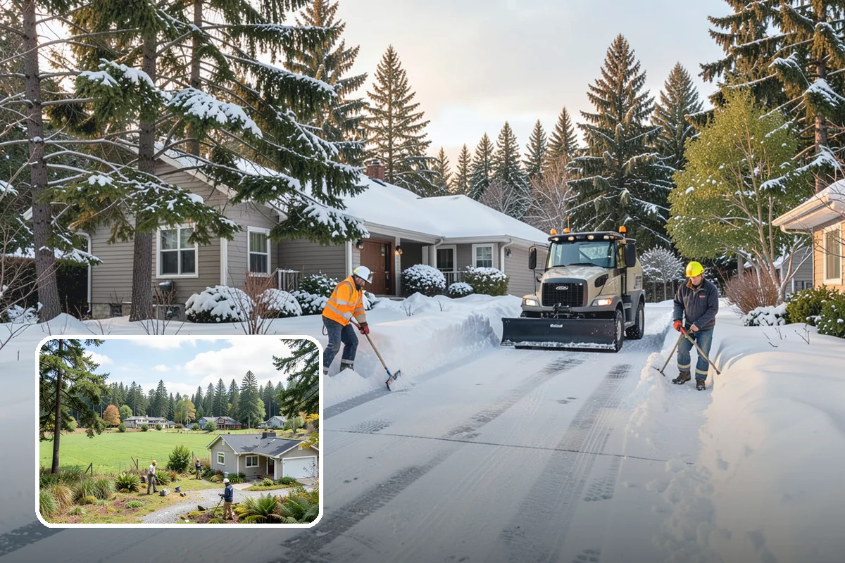 Salt Brine Pretreatment in Lyman, Skagit County, WA - Prevents snow and ice from bonding to the pavement