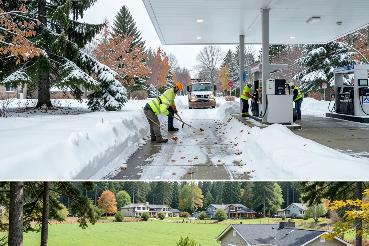 Salt Brine Pretreatment in Lyman, Skagit County, WA - Salt brine pretreatment is scheduled the day before forecast frost and freezing events all winter long.
