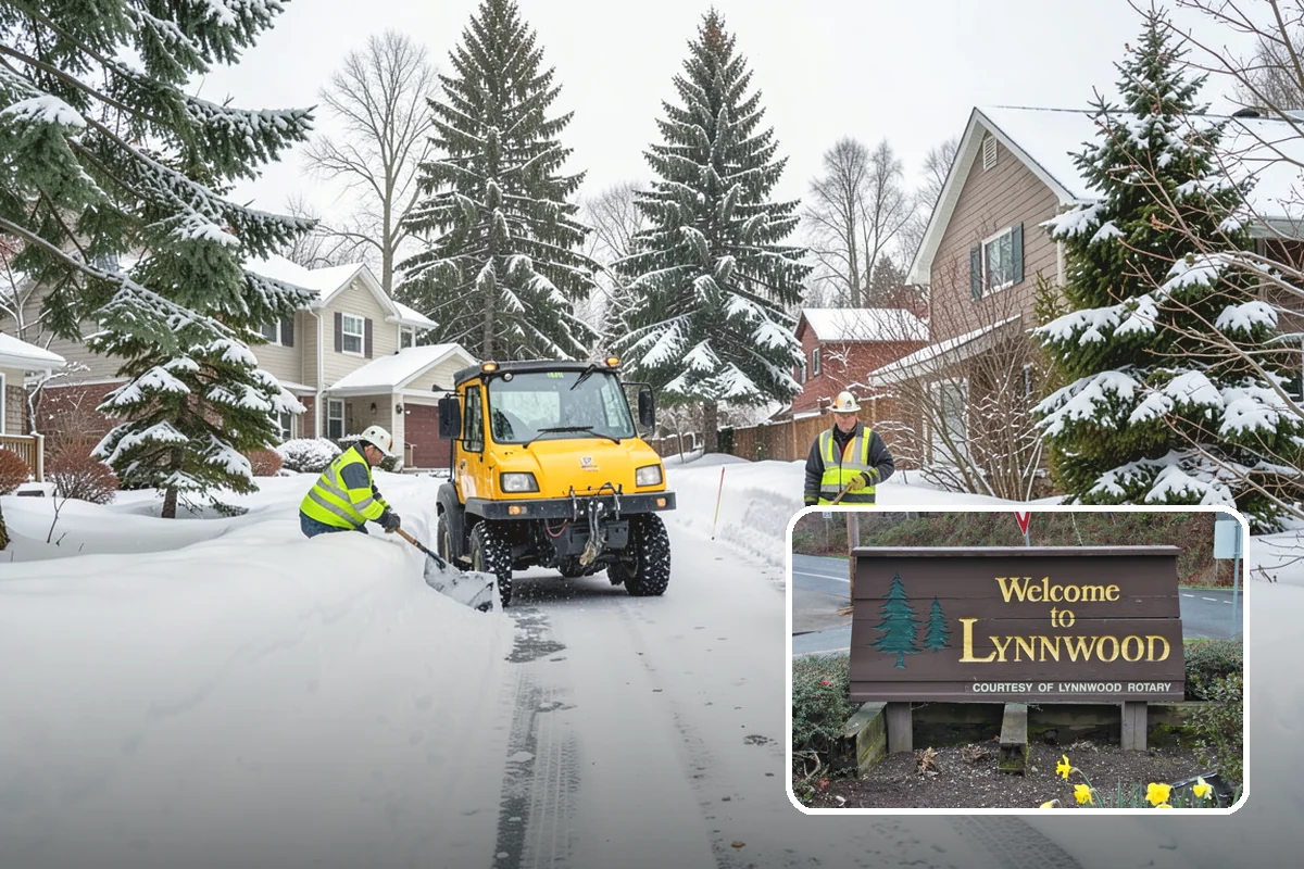 Salt Brine Pretreatment in Lynnwood, Snohomish County, WA - Prevents snow and ice from bonding to the pavement