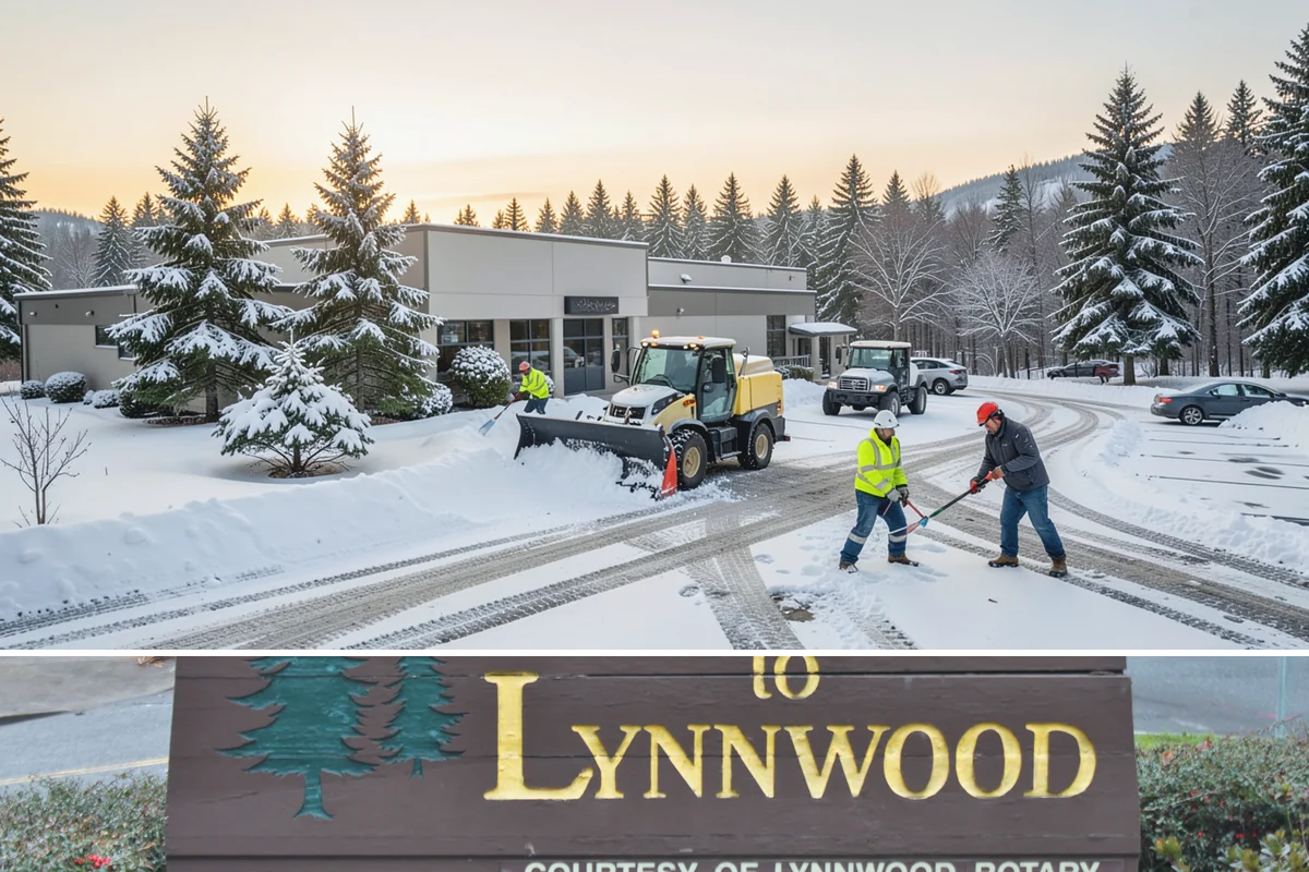 Salt Brine Pretreatment in Lynnwood, Snohomish County, WA - Salt brine pretreatment is scheduled the day before forecast frost and freezing events all winter long.