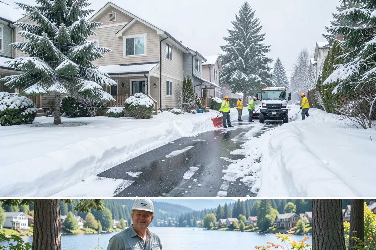 Salt Brine Pretreatment in Milton, King County, WA - Salt brine pretreatment is scheduled the day before forecast frost and freezing events all winter long.