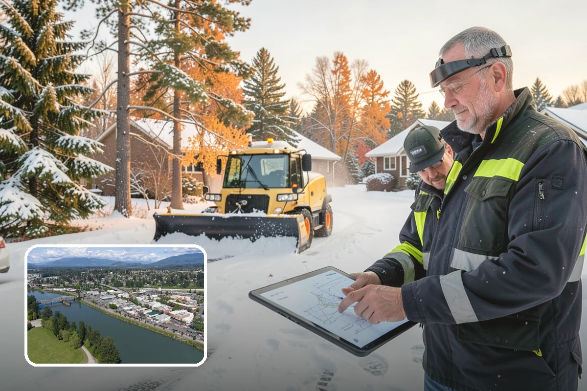 Salt Brine Pretreatment in Mount Vernon, Skagit County, WA - Prevents snow and ice from bonding to the pavement