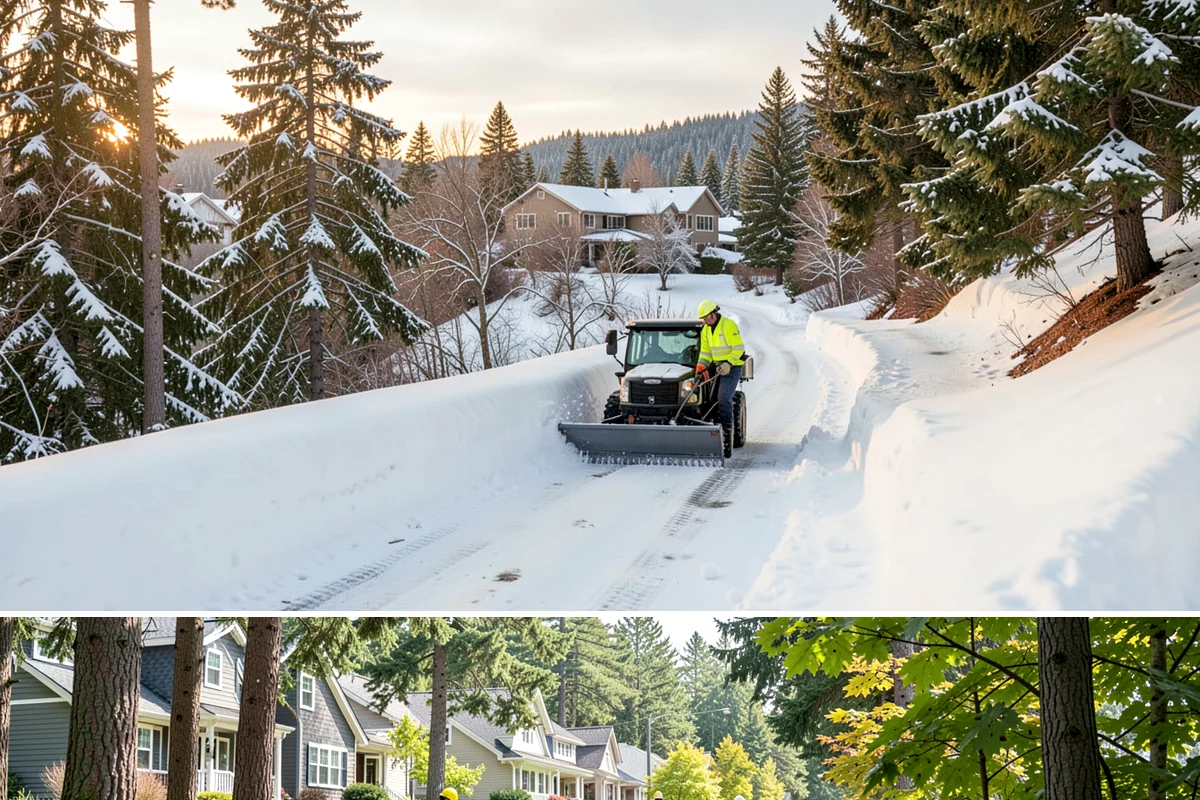 Salt Brine Pretreatment in Normandy Park, King County, WA - Salt brine pretreatment is scheduled the day before forecast frost and freezing events all winter long.